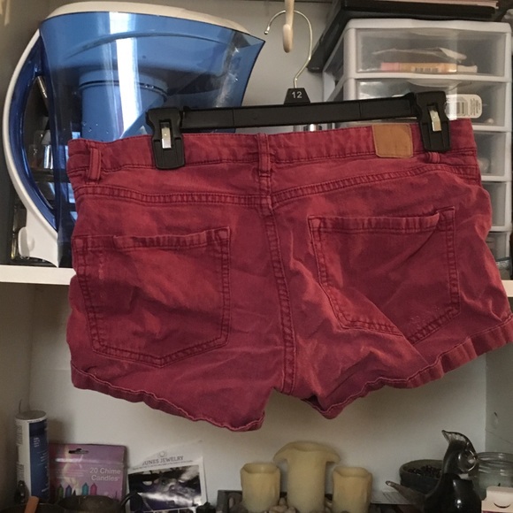 H&M denim shorts , red and green bundle! 15 for 2 - Picture 3 of 8